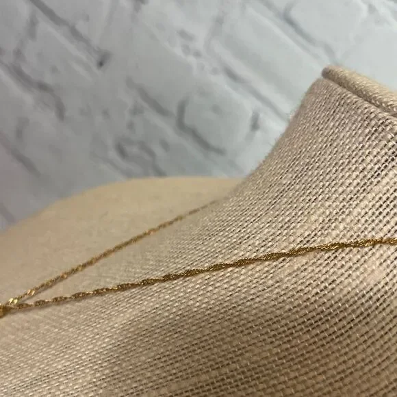 Brighton Trust Your Journey Crystal Golden Heart Necklace like new - Picture 8 of 8